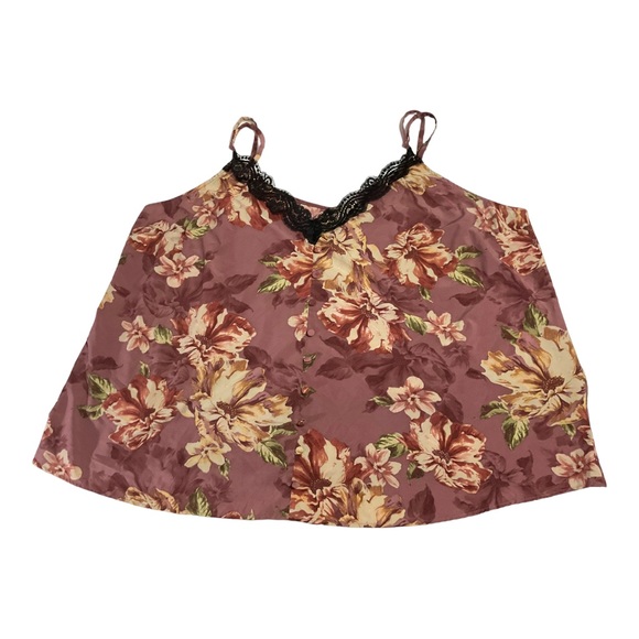 Torrid Chablis Lace Trim Cami Camisole W/ Black Lace V Neck Women’s 12 - Picture 10 of 14